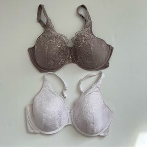 TWO Playtex Bras size 38 D